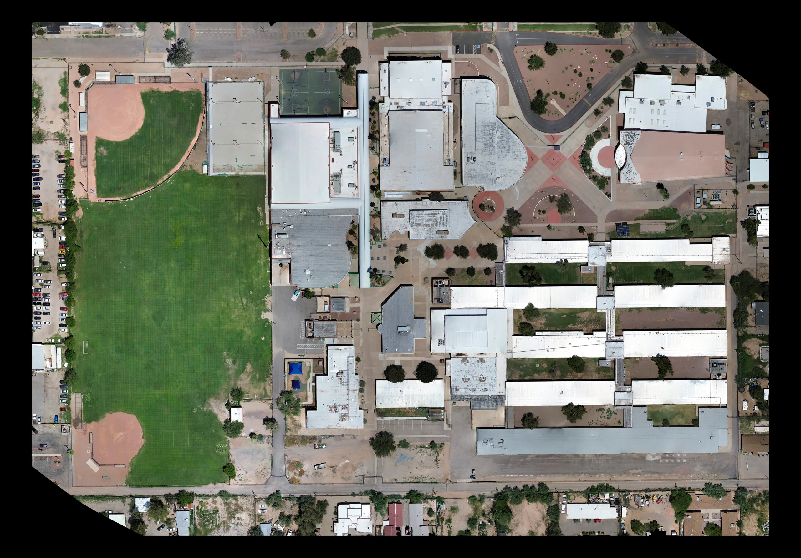 High school Orthomosaic Map