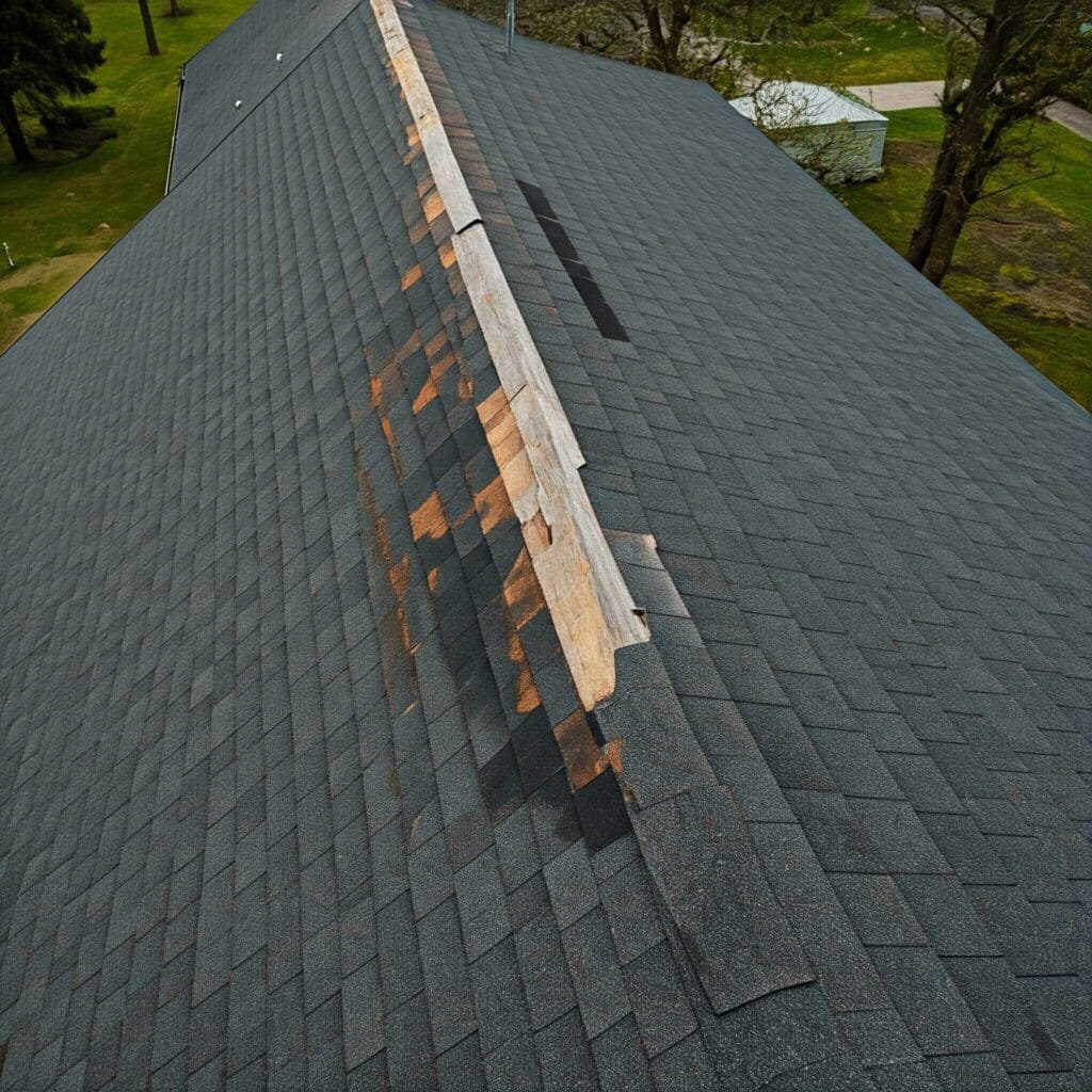 roof damage