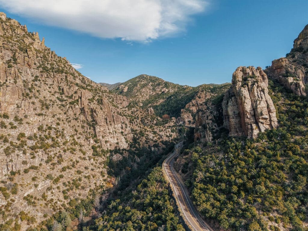 Arizona mountain scenery