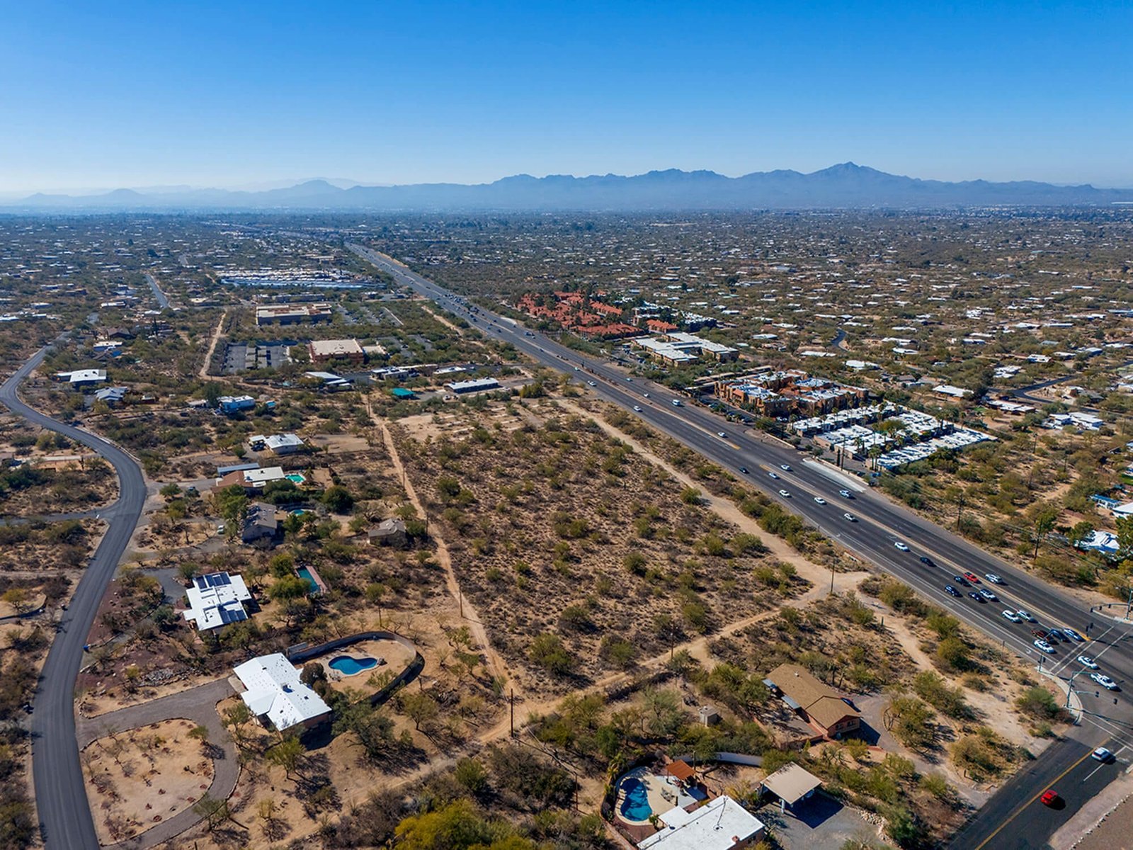 raw land plot in Tucson