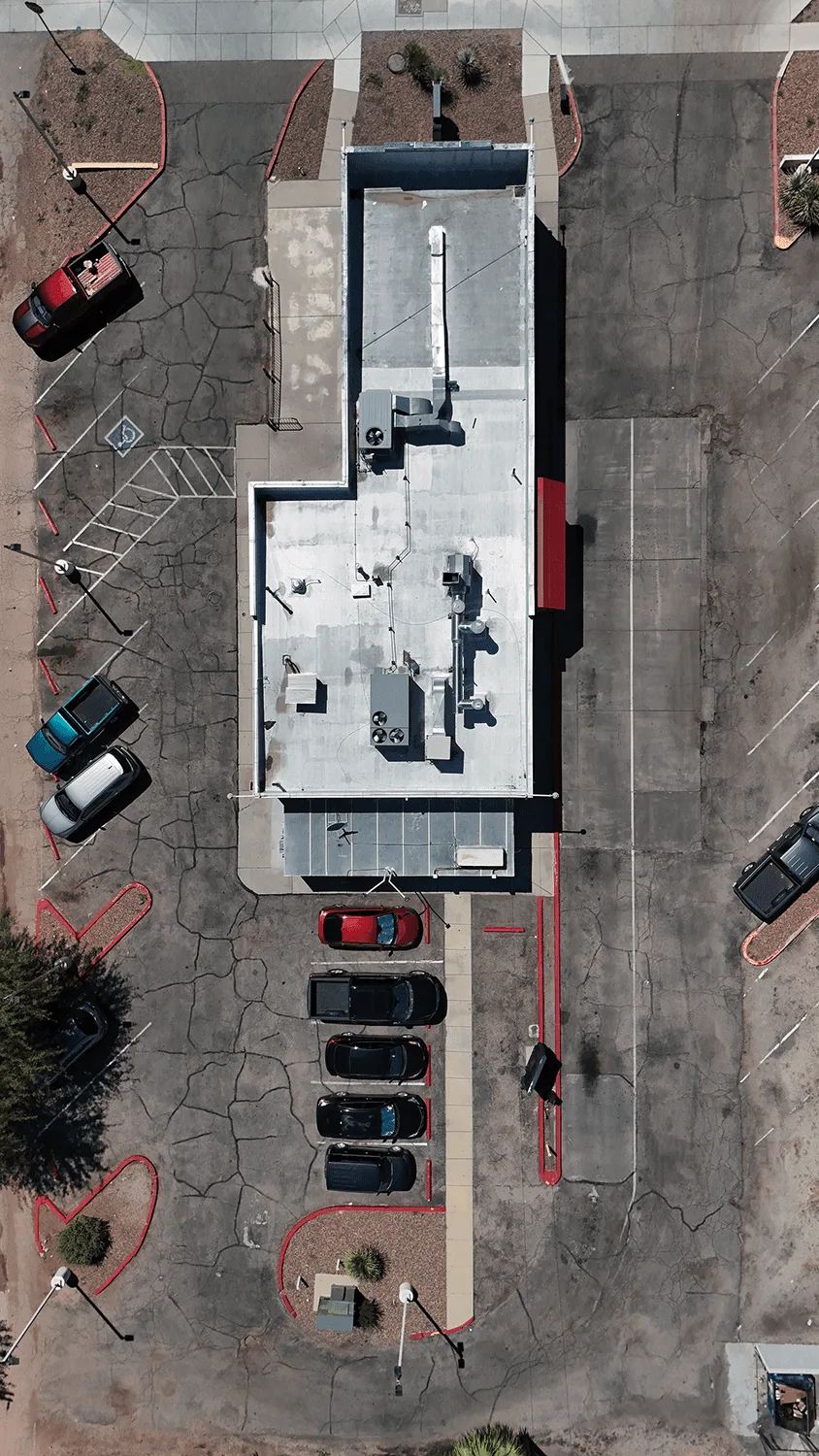 Ice cream shop roof Arizona