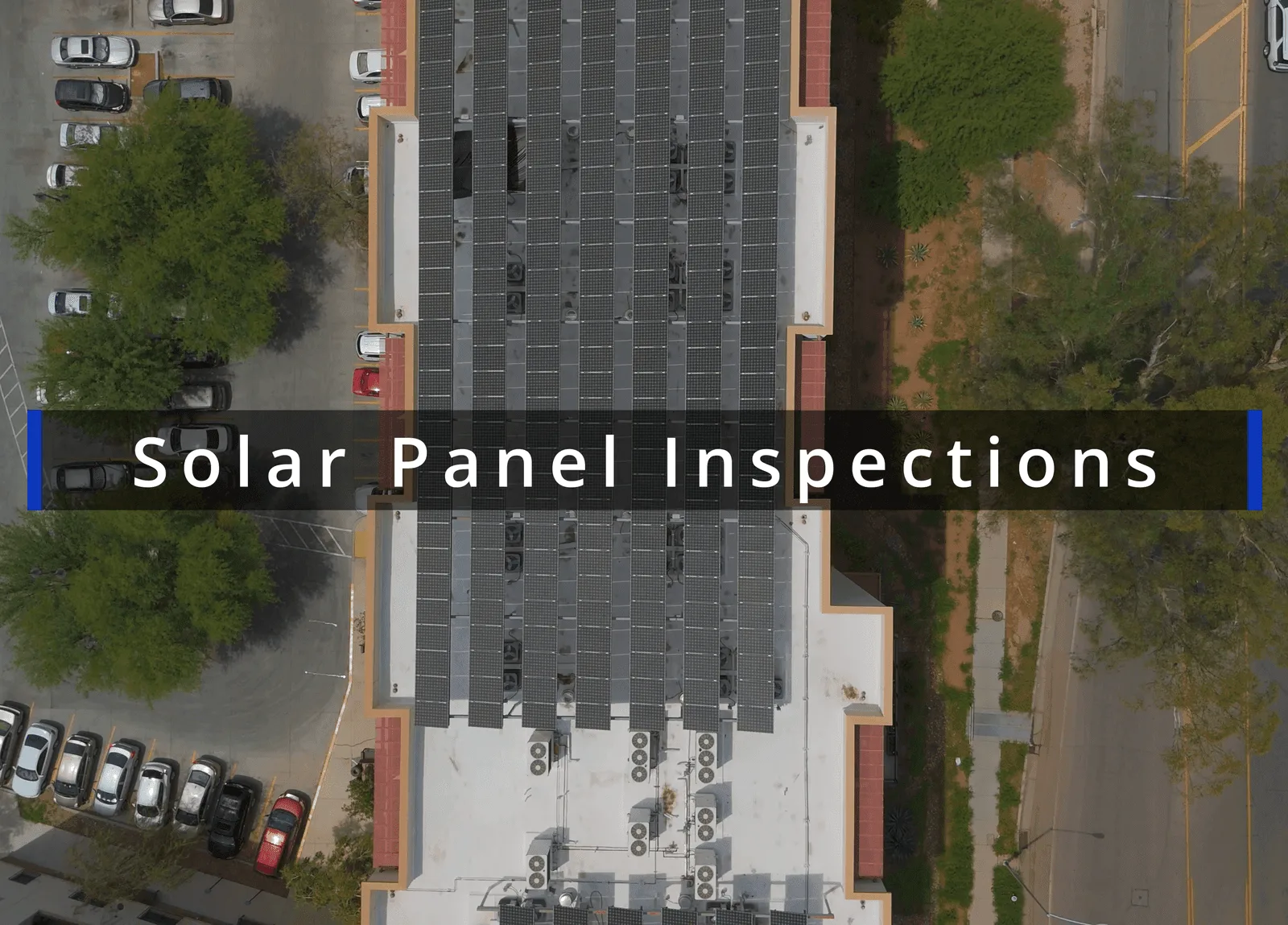 Solar panel system inspection in Arizona