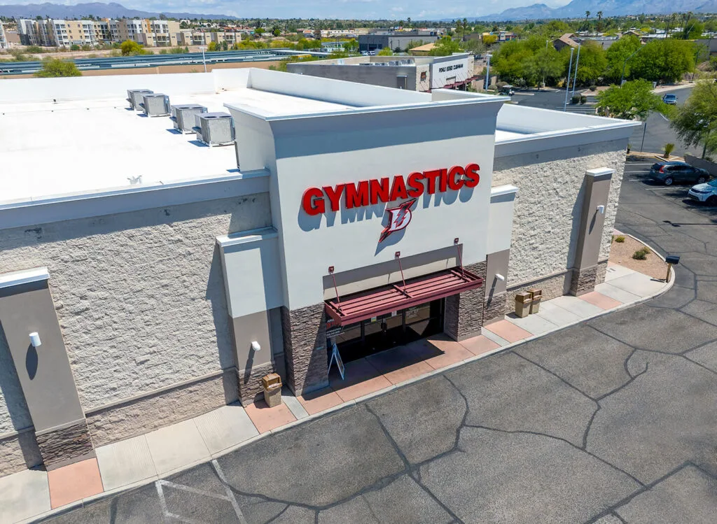 arizona commercial real estate drone photo