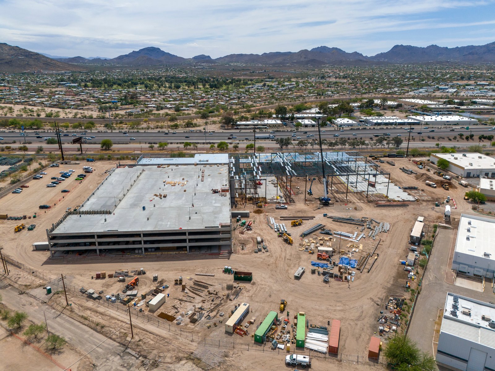 drone photograph of Casino Del Sol 2