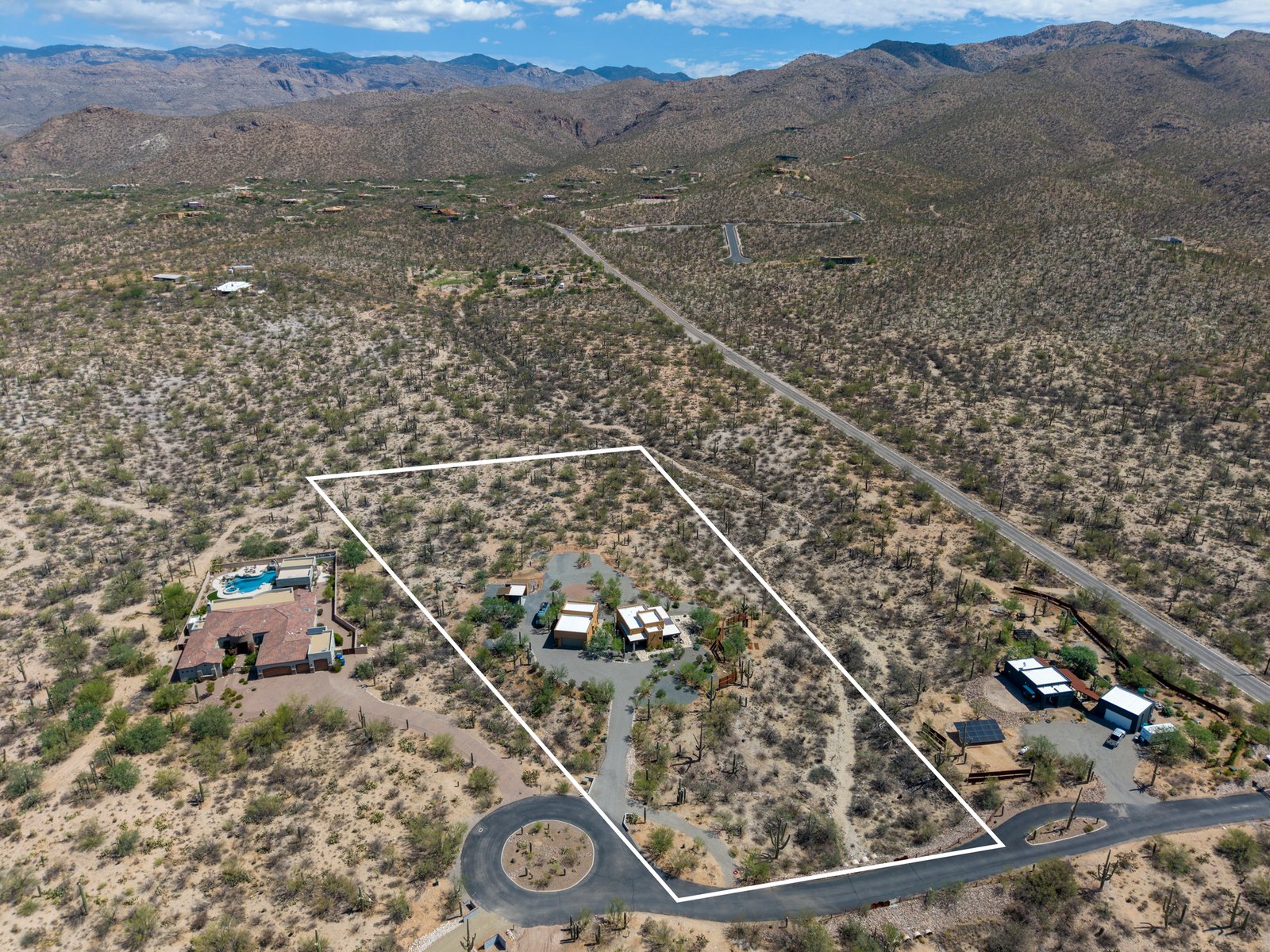 Drone photograph of raw land for Sale